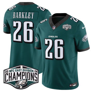 Saquon Barkley Philadelphia Eagles green jersey