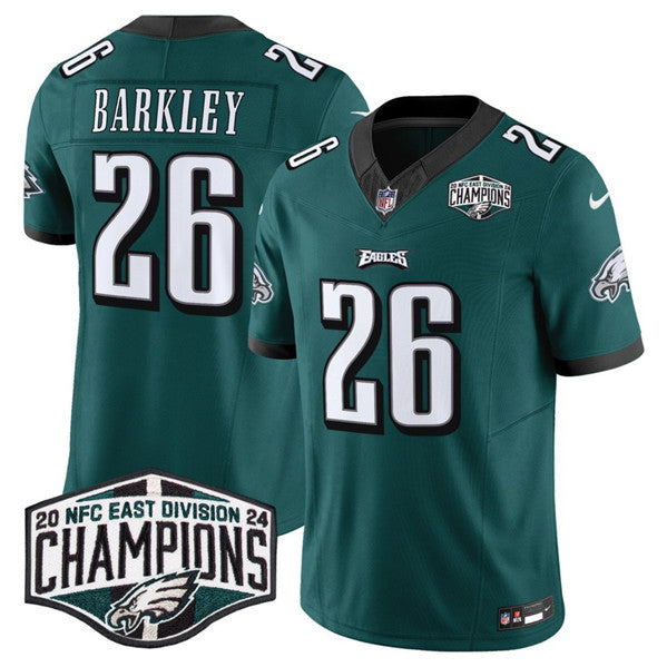 Saquon Barkley Philadelphia Eagles green jersey