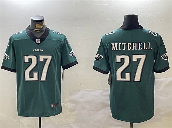 Quinyon Mitchell Philadelphia Eagles green jersey