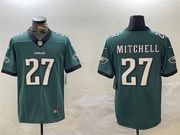 Quinyon Mitchell Philadelphia Eagles green jersey
