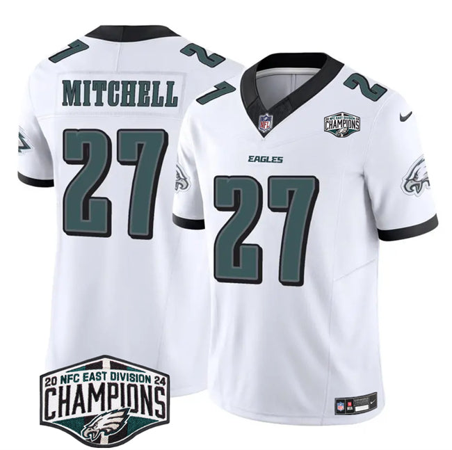 Quinyon Mitchell Philadelphia Eagles white jersey