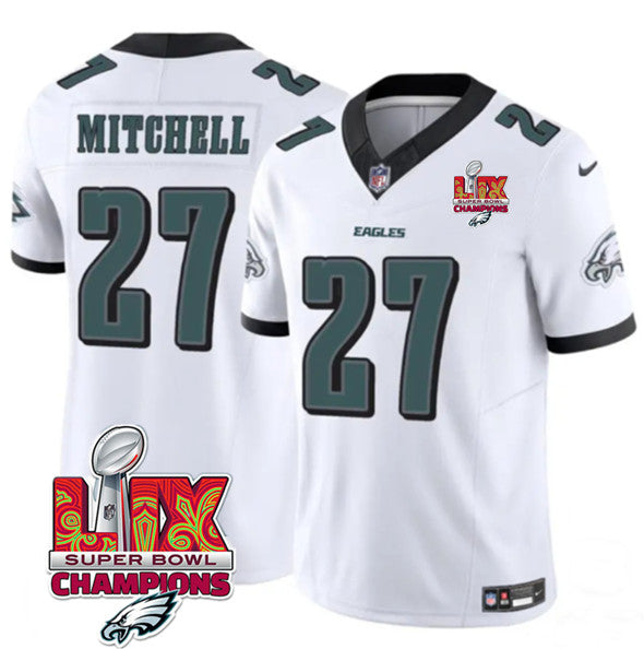 Quinyon Mitchell Philadelphia Eagles white jersey