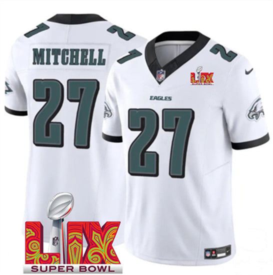 Quinyon Mitchell Philadelphia Eagles white jersey