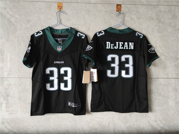 Cooper DeJean Philadelphia Eagles black FUSE jersey