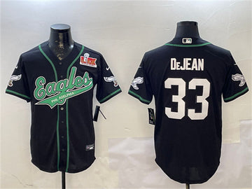 Cooper DeJean Philadelphia Eagles black jersey