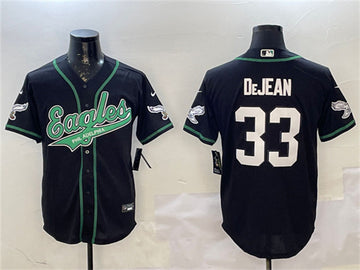 Cooper DeJean Philadelphia Eagles black jersey