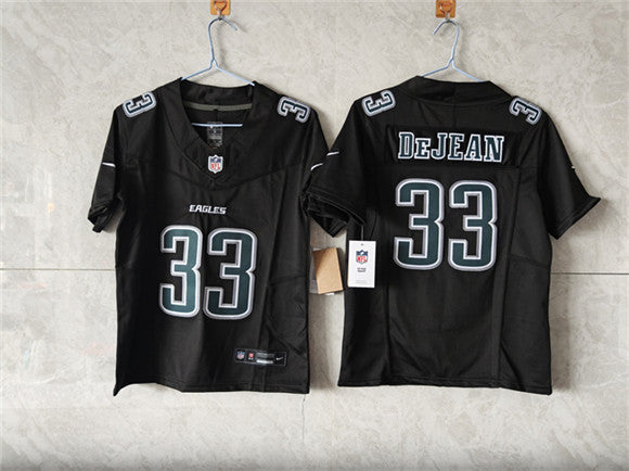 Cooper DeJean Philadelphia Eagles black FUSE jersey