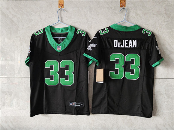 Cooper DeJean Philadelphia Eagles black-green FUSE jersey