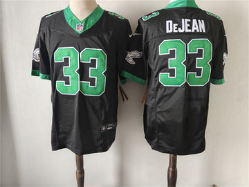 Cooper DeJean Philadelphia Eagles black-green jersey