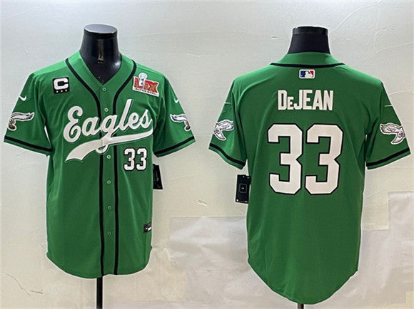 Cooper DeJean Philadelphia Eagles green jersey