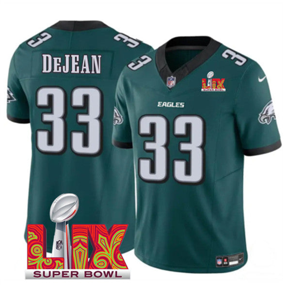 Cooper DeJean Philadelphia Eagles green jersey