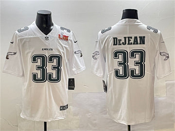 Cooper DeJean Philadelphia Eagles white Fashion jersey