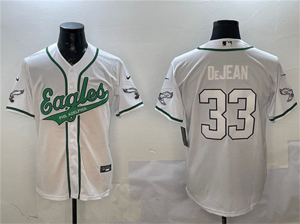 Cooper DeJean Philadelphia Eagles white jersey