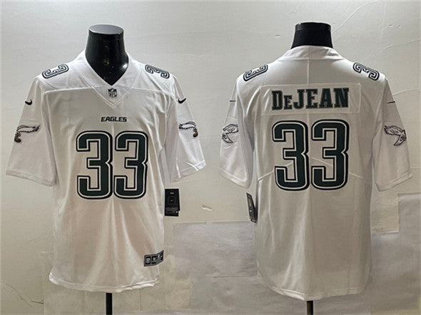 Cooper DeJean Philadelphia Eagles white Fashion jersey