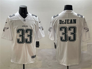 Cooper DeJean Philadelphia Eagles white Fashion jersey