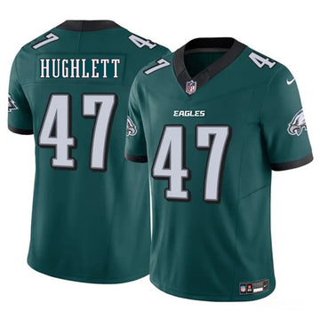 Charley Hughlett Philadelphia Eagles green jersey