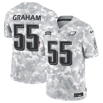 Brandon Graham Philadelphia Eagles camo Salute To Service jersey