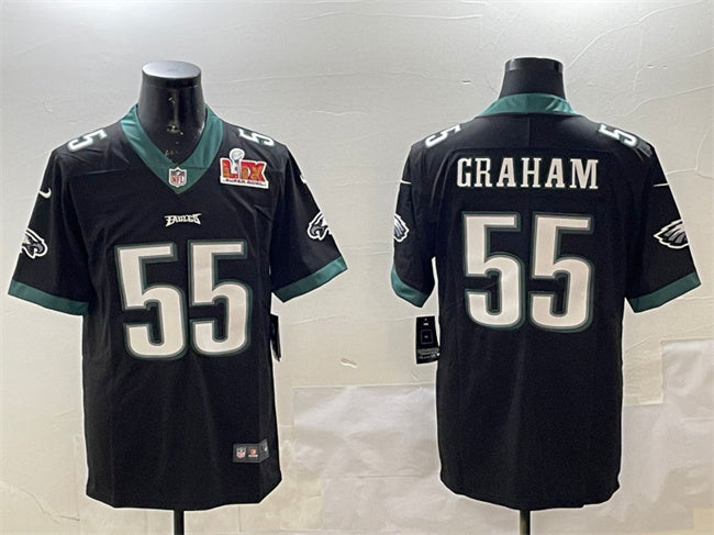 Brandon Graham Philadelphia Eagles black jersey
