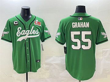 Brandon Graham Philadelphia Eagles green jersey