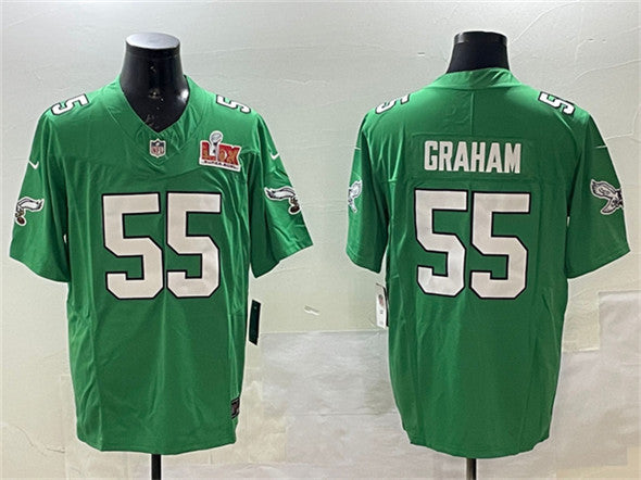 Brandon Graham Philadelphia Eagles green Throwback jersey