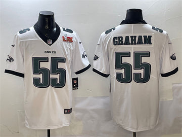 Brandon Graham Philadelphia Eagles white jersey
