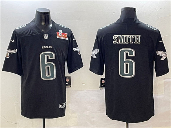 DeVonta Smith Philadelphia Eagles black Fashion jersey