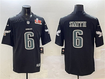 DeVonta Smith Philadelphia Eagles black Fashion jersey