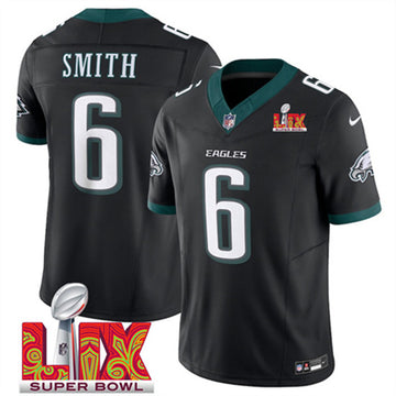 DeVonta Smith Philadelphia Eagles black jersey