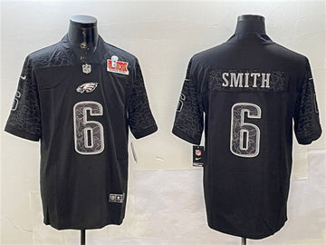 DeVonta Smith Philadelphia Eagles black jersey