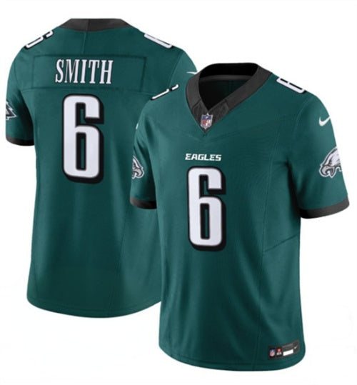 DeVonta Smith Philadelphia Eagles green jersey