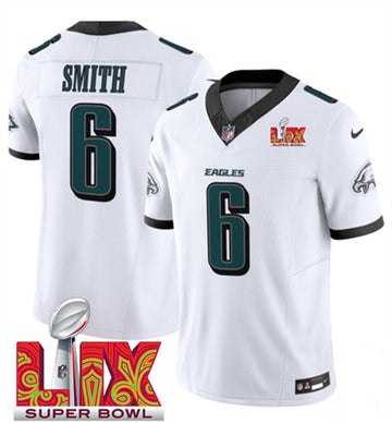 DeVonta Smith Philadelphia Eagles white jersey