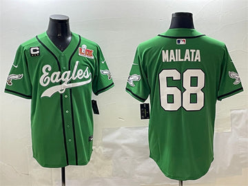Jordan Mailata Philadelphia Eagles green jersey