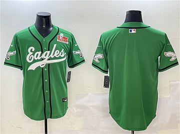 Custom Philadelphia Eagles green jersey