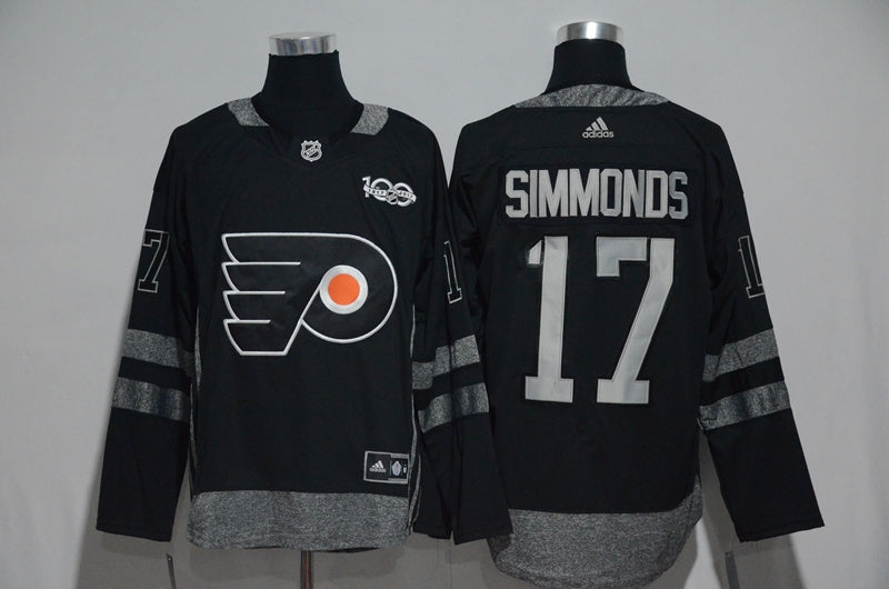 Wayne Simmonds Philadelphia Flyers black jersey