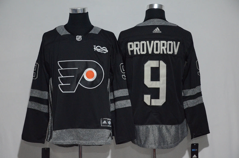 Ivan Provorov Philadelphia Flyers black jersey