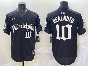 JT Realmuto Philadelphia Phillies black jersey