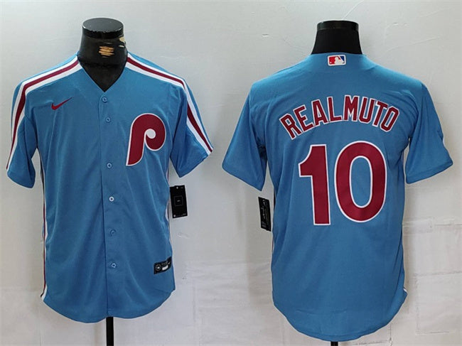 JT Realmuto Philadelphia Phillies blue jersey