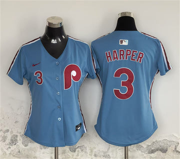 Bryce Harper Philadelphia Phillies blue jersey
