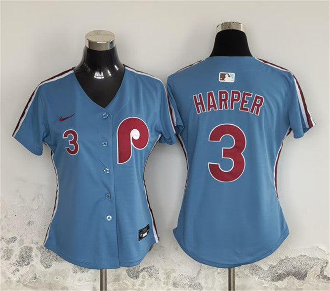 Bryce Harper Philadelphia Phillies blue jersey