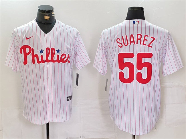 Ranger Suarez Philadelphia Phillies white jersey