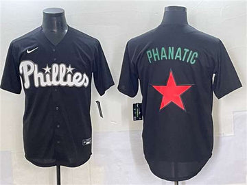 Phanatic Philadelphia Phillies black Lights Out jersey