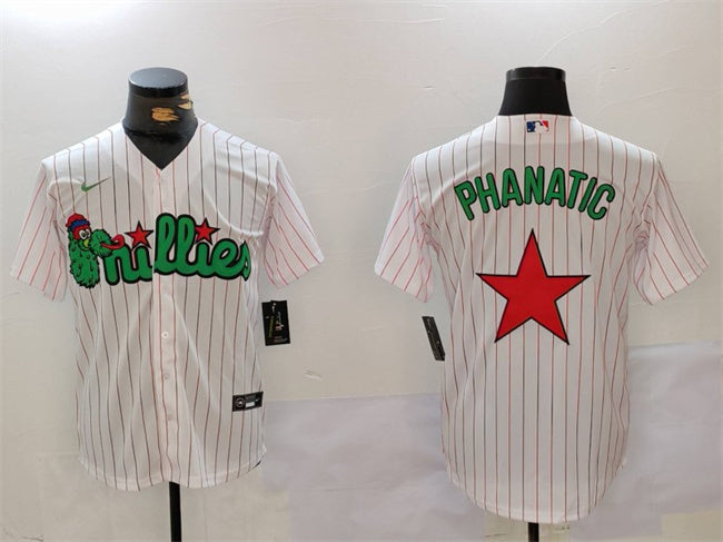 Phanatic Philadelphia Phillies white-green jersey