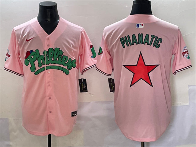 Philadelphia Phillies pink jersey