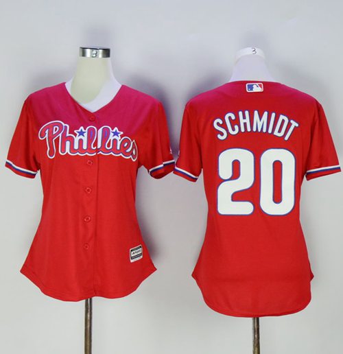Mike Schmidt Philadelphia Phillies red Alternate jersey