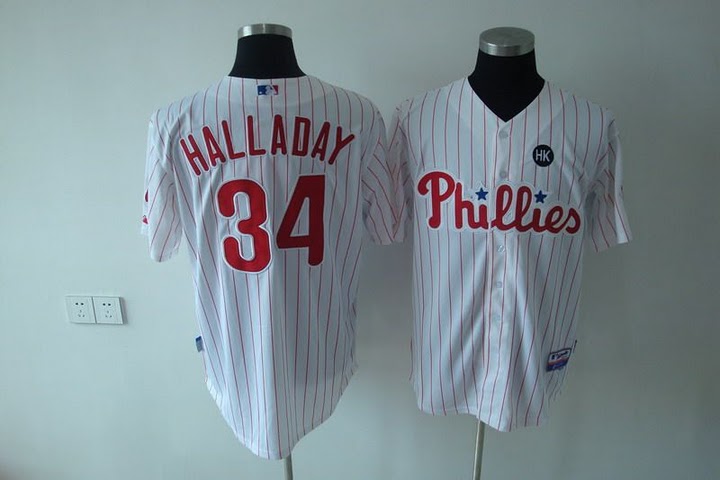 Roy Halladay Philadelphia Phillies white jersey