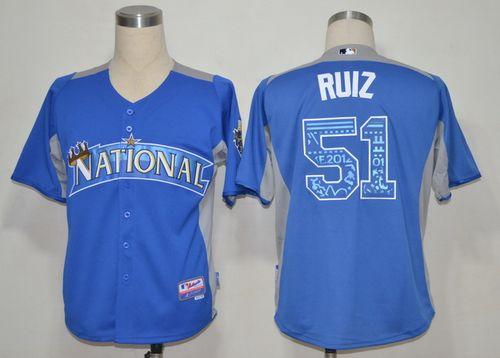 Carlos Ruiz Philadelphia Phillies blue All-Star jersey