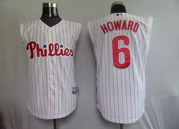 Ryan Howard Philadelphia Phillies white jersey