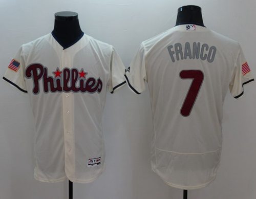 Maikel Franco Philadelphia Phillies cream Fashion jersey