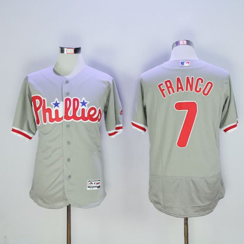 Maikel Franco Philadelphia Phillies grey Authentic jersey