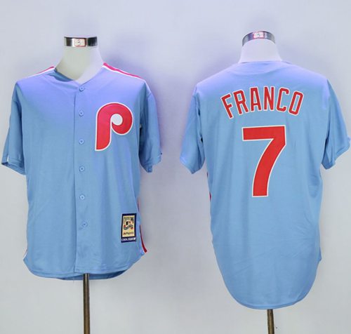 Maikel Franco Philadelphia Phillies blue Cooperstown jersey